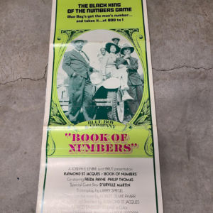 Book Of Numbers 1973 Inserts