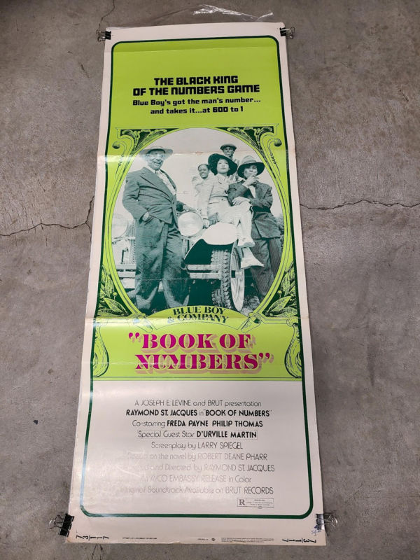 Book Of Numbers 1973 Inserts
