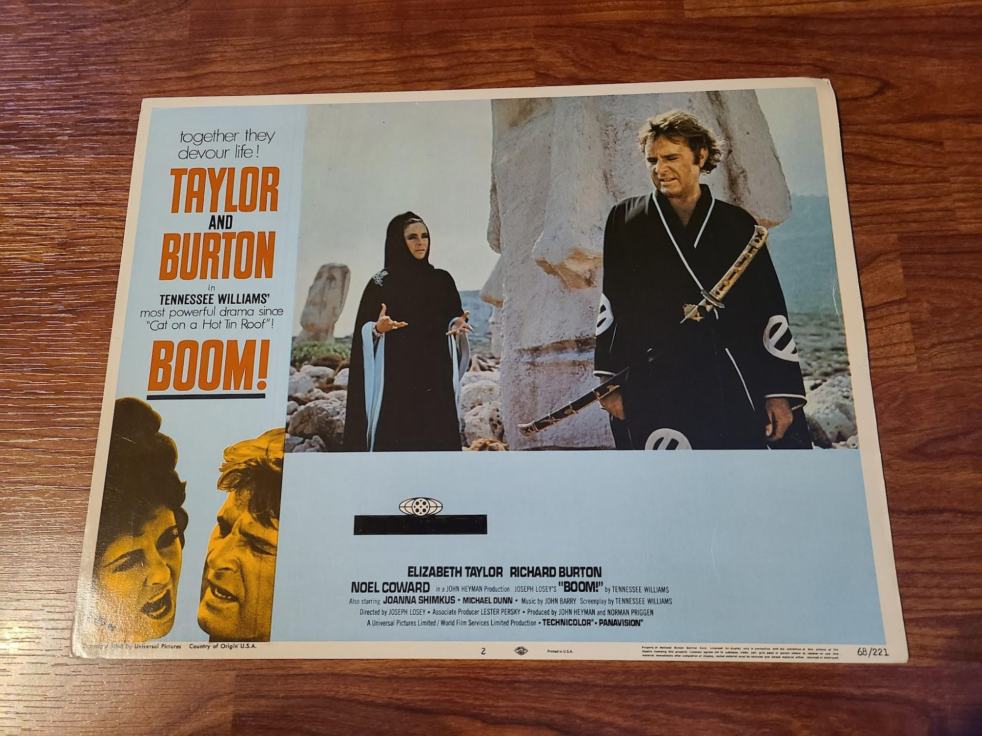 Boom 1968 General Lobby Cards