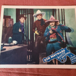 Boots Of Destiny 1937 Western Lobby Cards