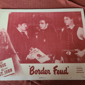 Border Feud 1947 Western Lobby Cards