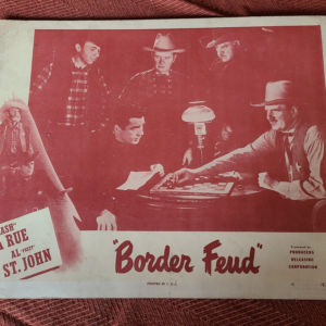 Border Feud 1947 Western Lobby Cards