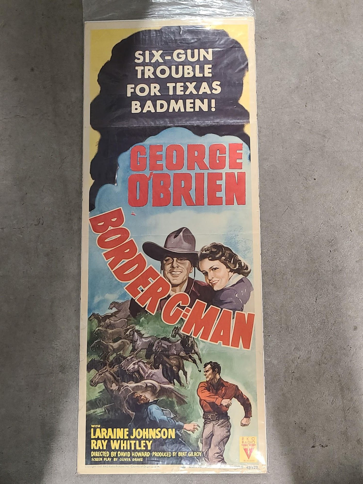 Border G-Man 1938 Inserts
