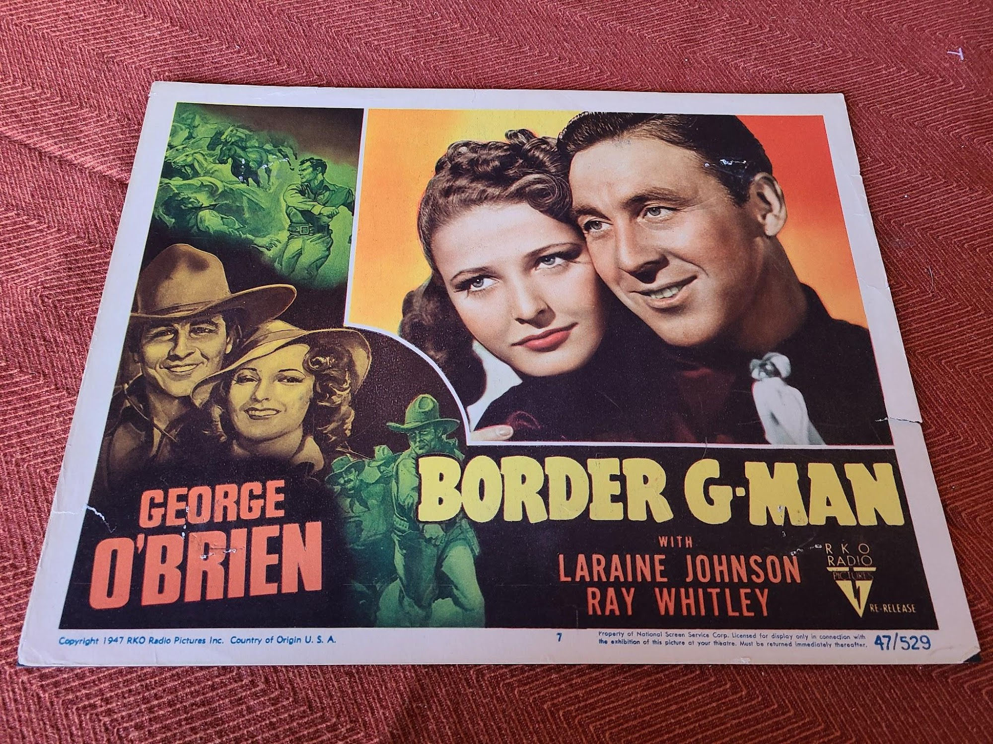 Border G-Men 1937 Western Lobby Cards