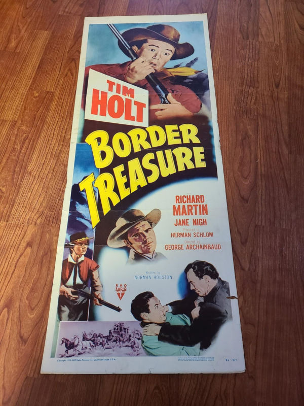 Border Treasure 1950 Inserts