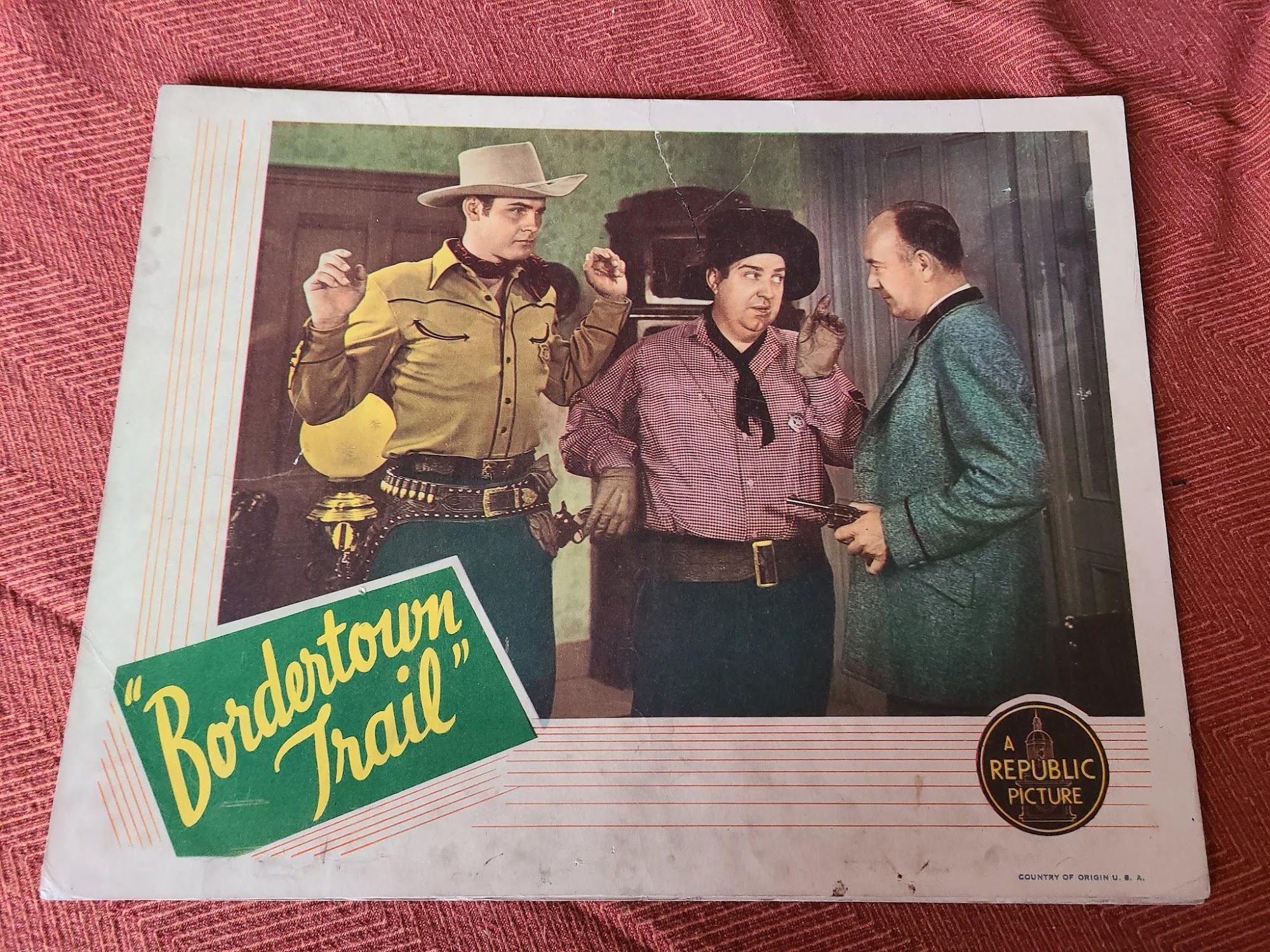 Bordertown Trail 1944 Western Lobby Cards