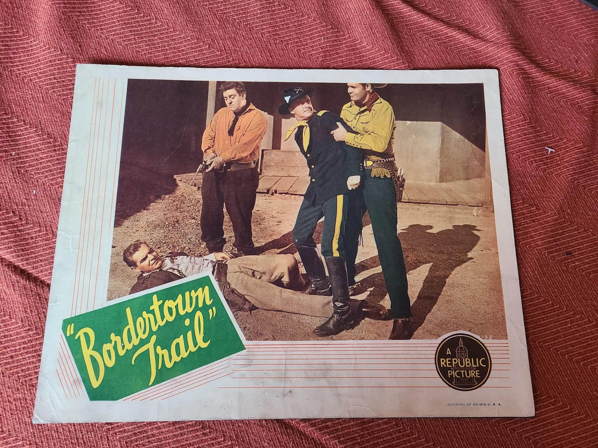 Bordertown Trail 1944 Western Lobby Cards