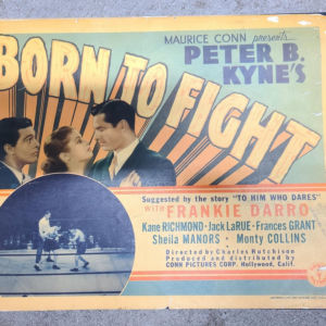 Born To Fight 1936 Title Cards