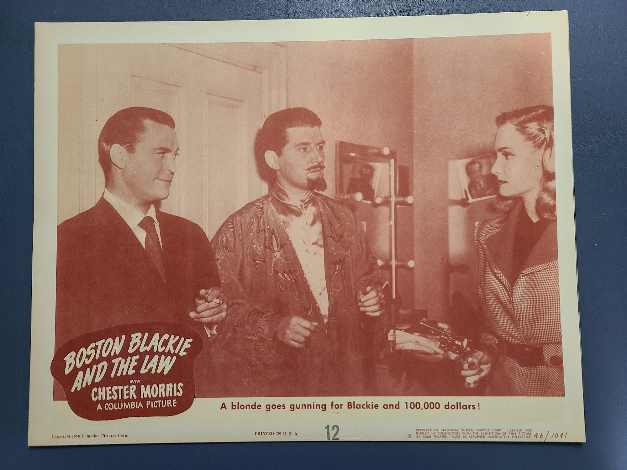Boston Blackie And The Law 1946 General Lobby Cards