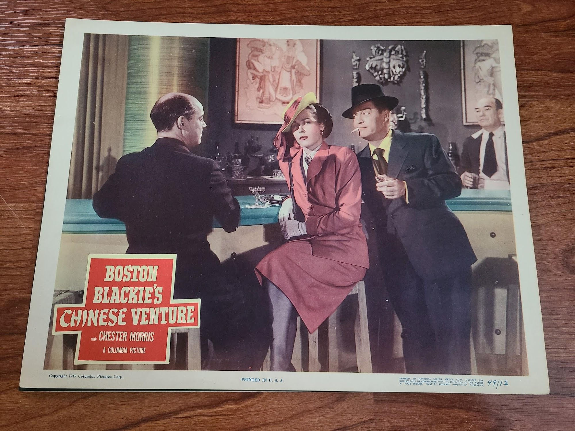 Boston Blackie's Chinese Venture 1949 General Lobby Cards