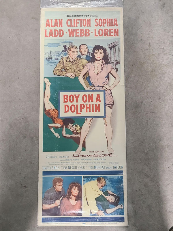Boy On A Dolphin 1957 Inserts
