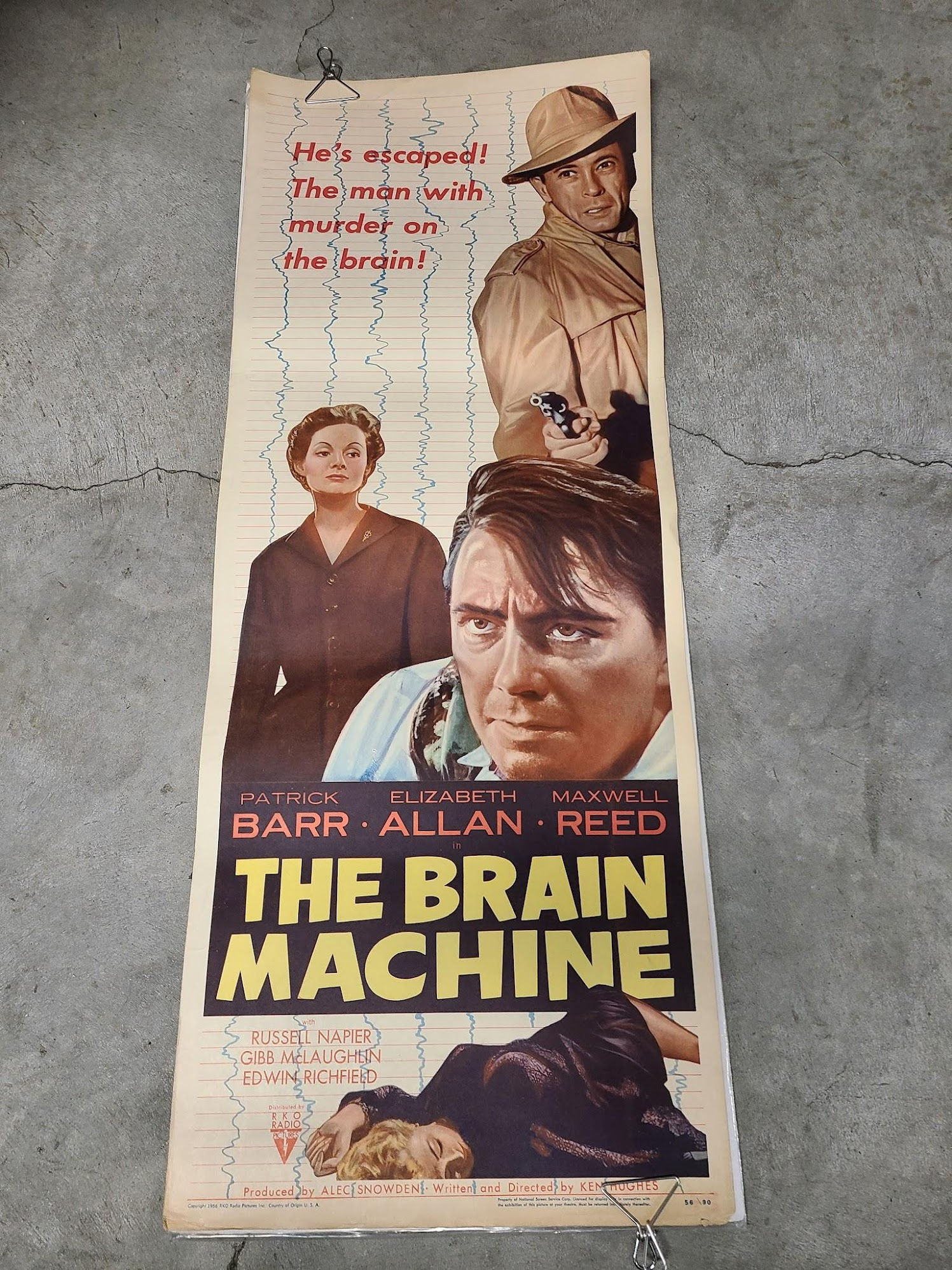 Brain Machine 1956 Inserts