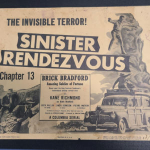 Brick Bradford 1947 Serial Lobby Cards