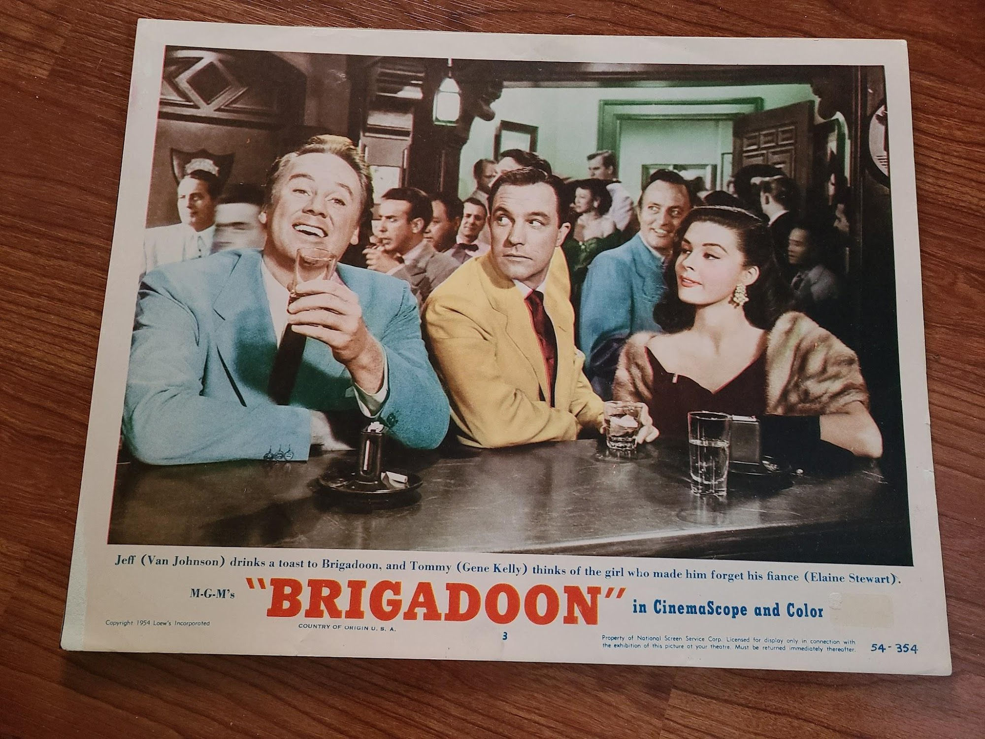 Brigadoon 1954 General Lobby Cards
