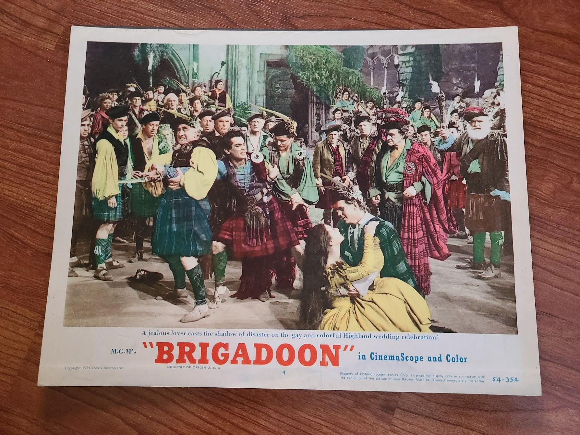 Brigadoon 1954 General Lobby Cards