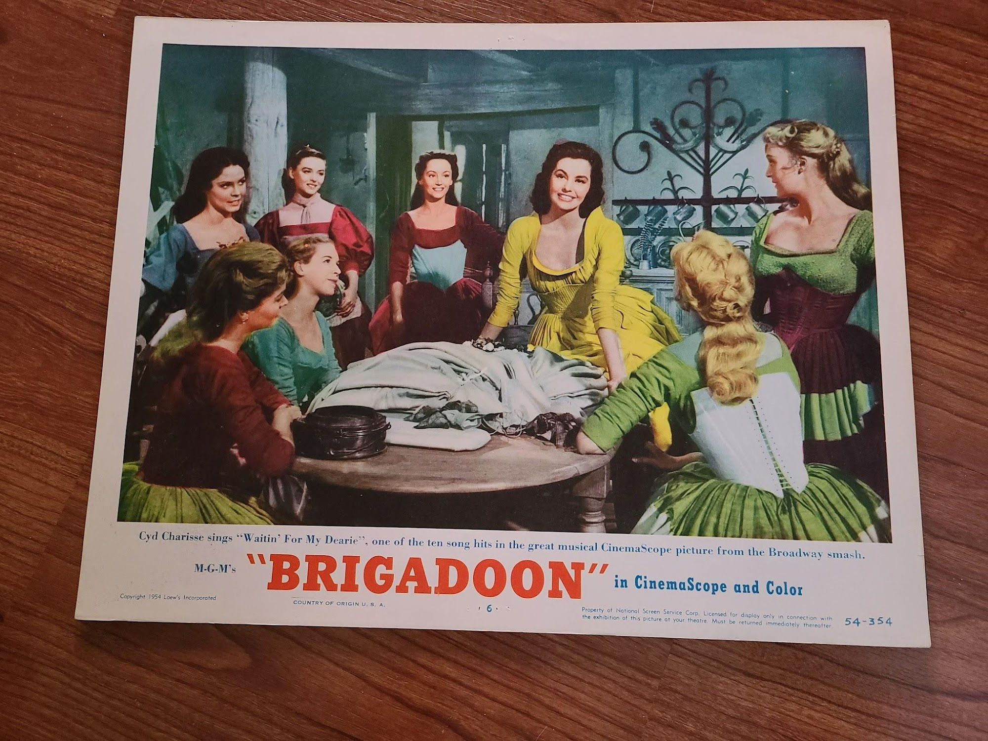 Brigadoon 1954 General Lobby Cards
