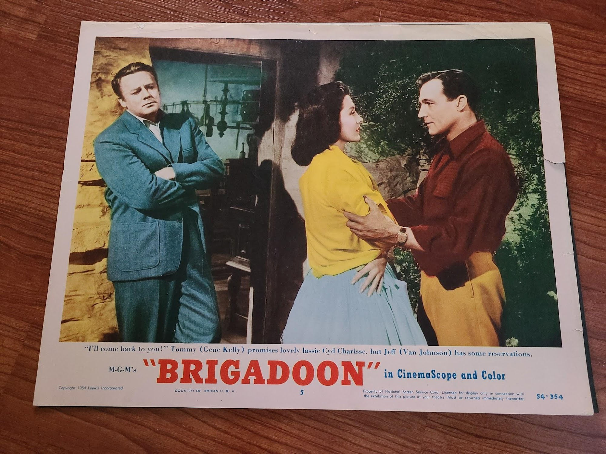 Brigadoon 1954 General Lobby Cards