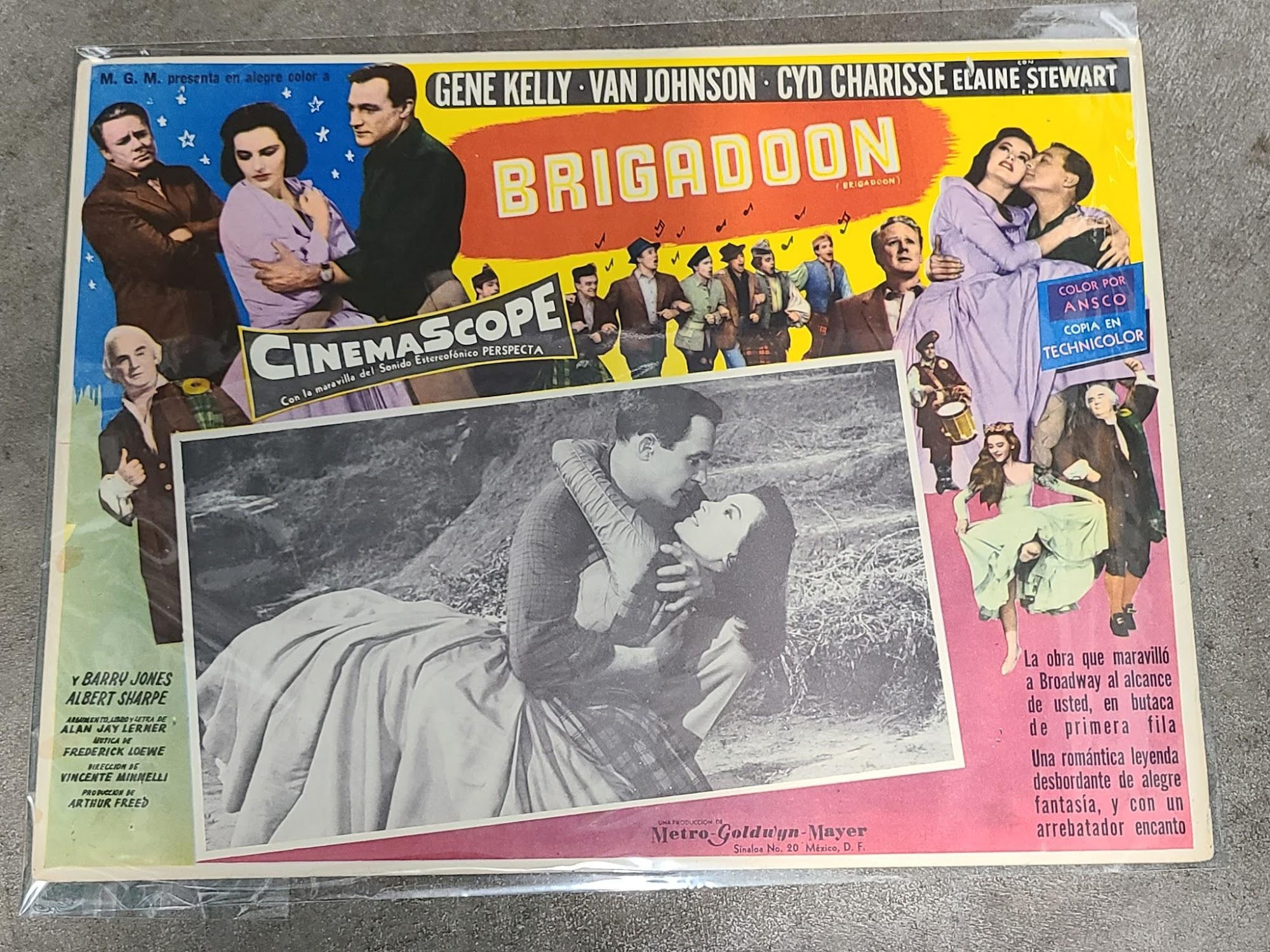 Brigadoon 1954 Mexican Lobby Cards