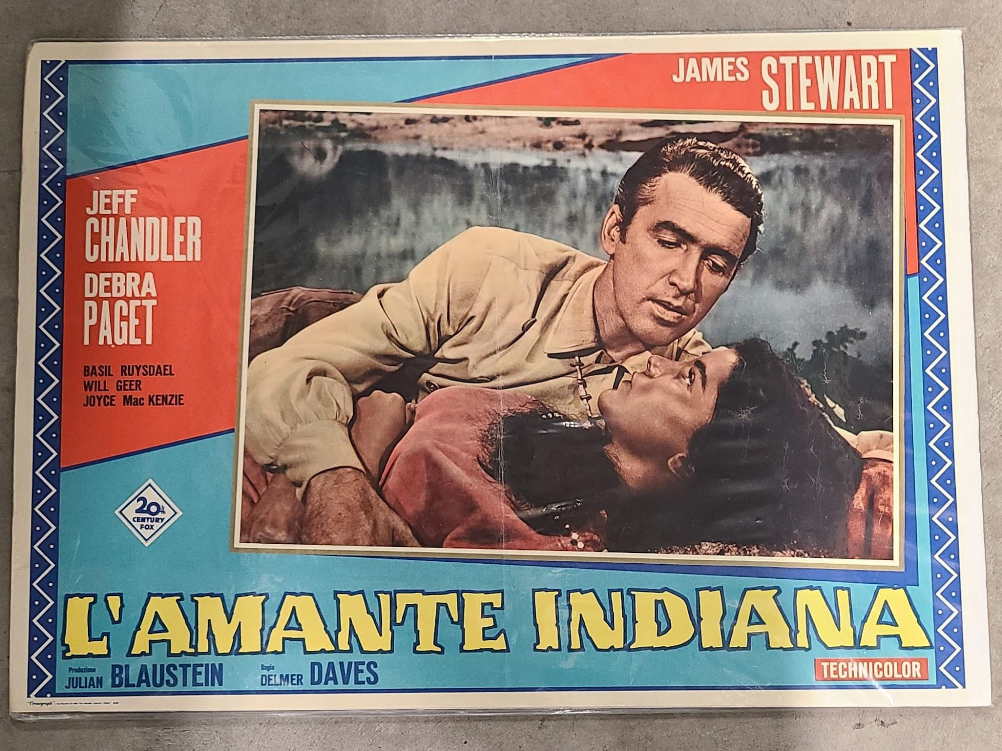 Broken Arrow 1950 Fotobusta