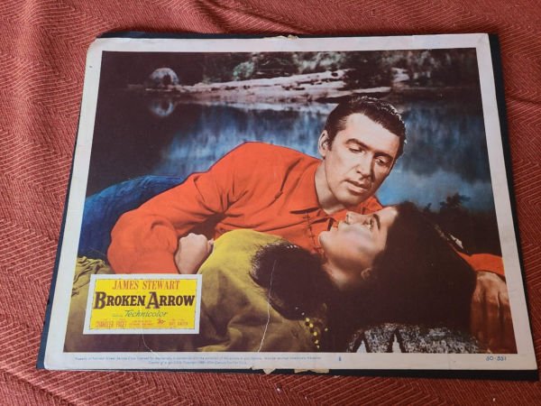Broken Arrow 1950 Western Lobby Cards