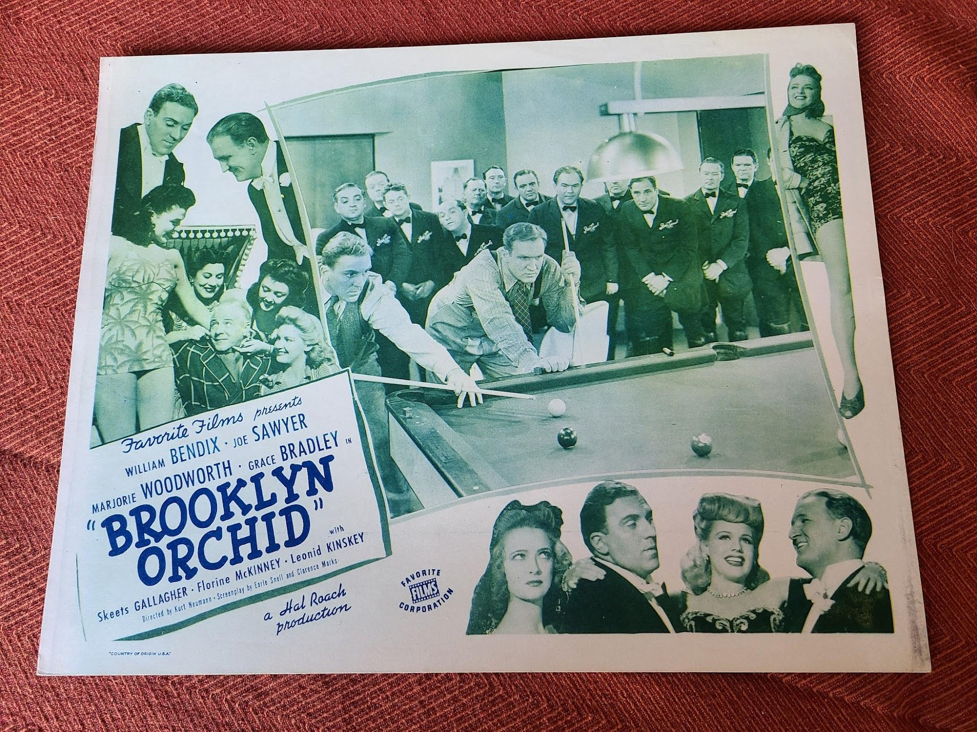 Brooklyn Orchild 1942 General Lobby Cards