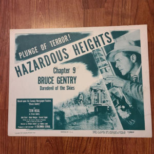 Bruce Gentry 1949 Serial Lobby Cards