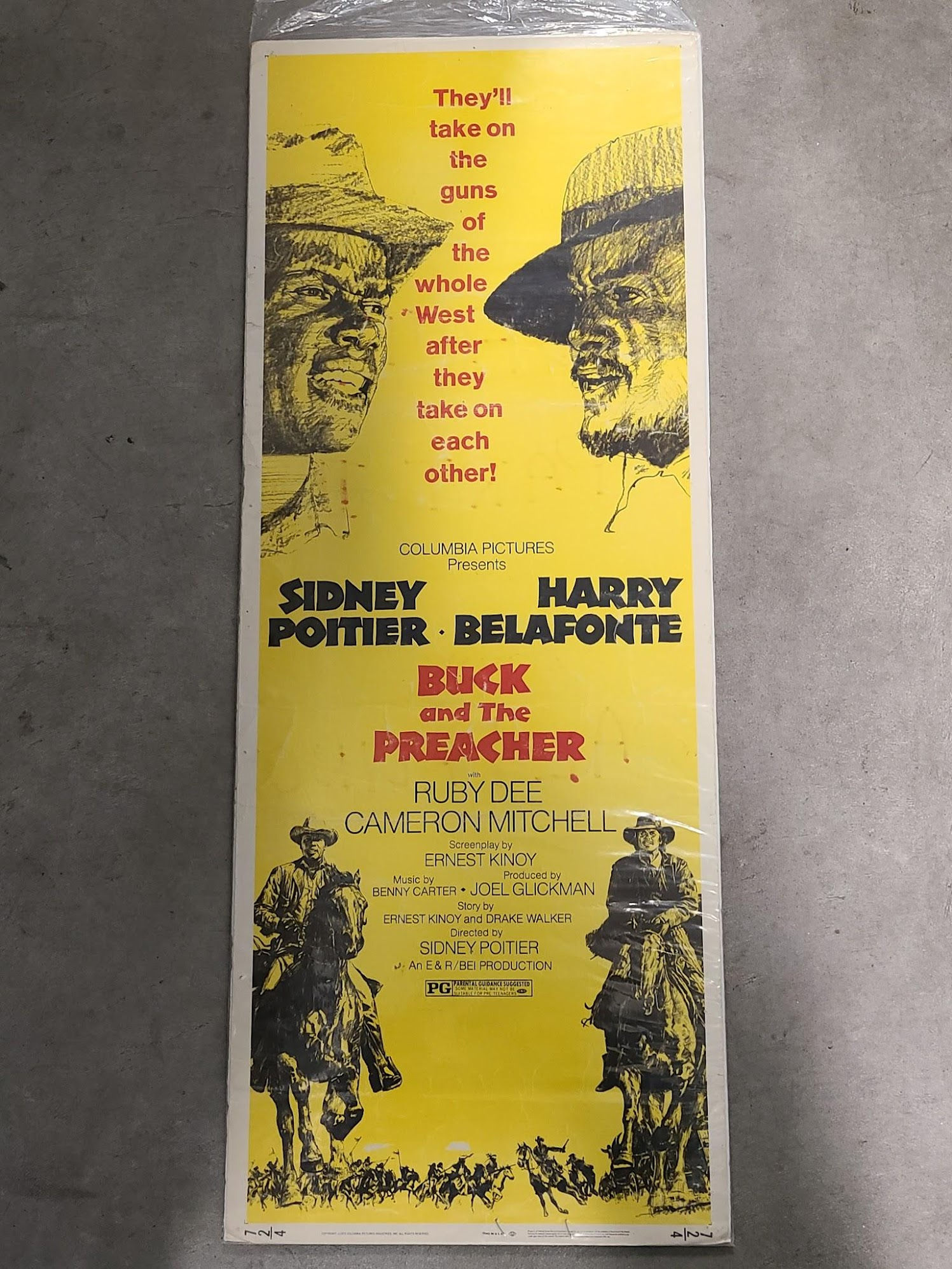 Buck And The Preacher 1972 Inserts