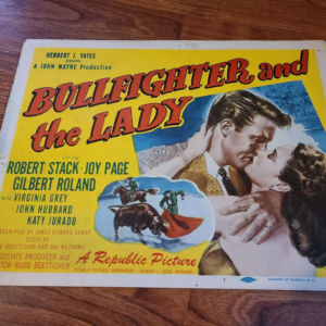 Bullfighter And The Lady 1951 Title Cards