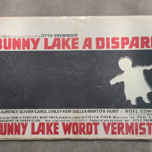 Bunny Lake Is Missing 1965 Belgium