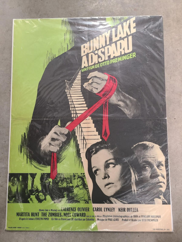 Bunny Lake Is Missing 1965 French