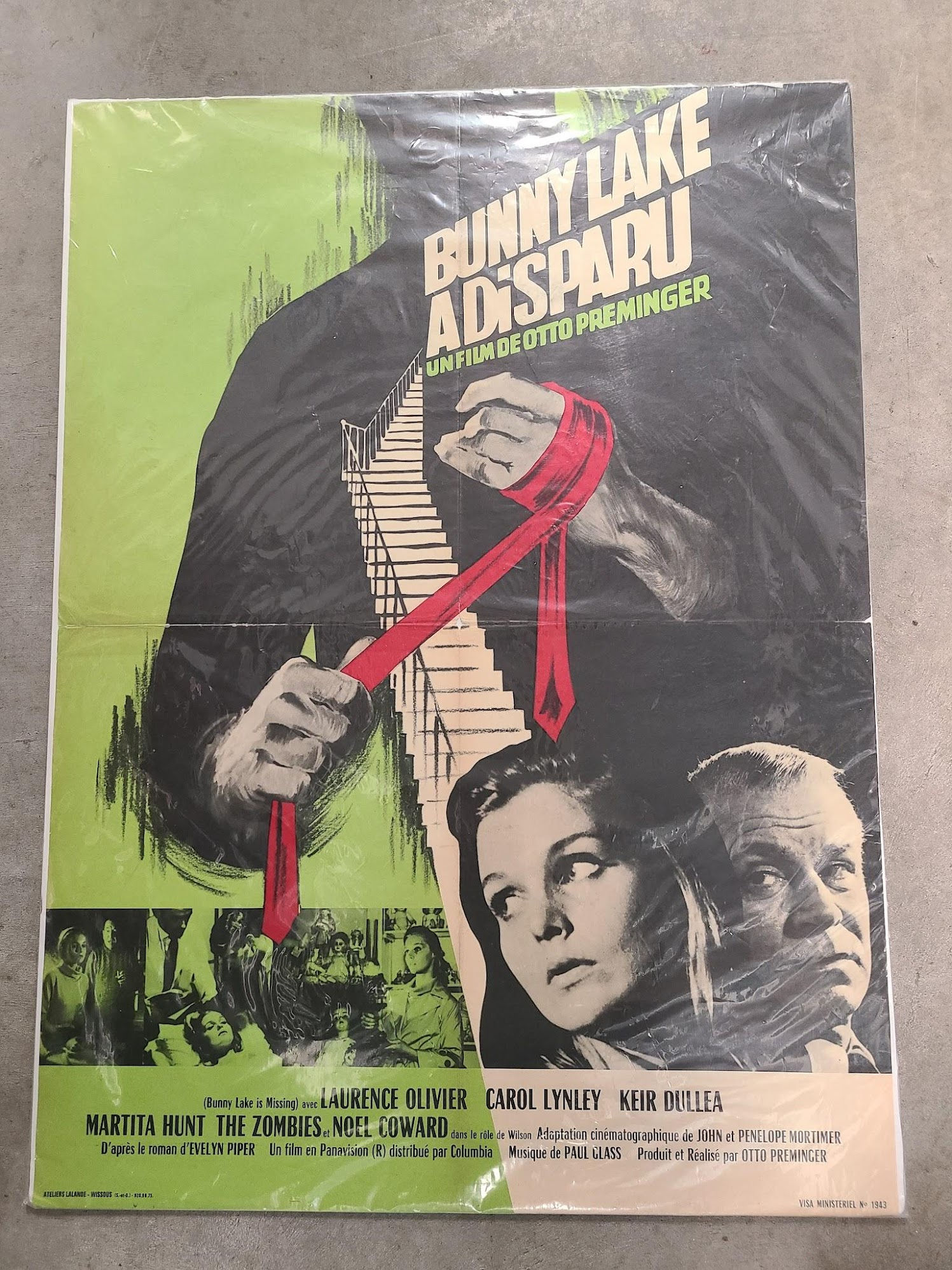 Bunny Lake Is Missing 1965 French