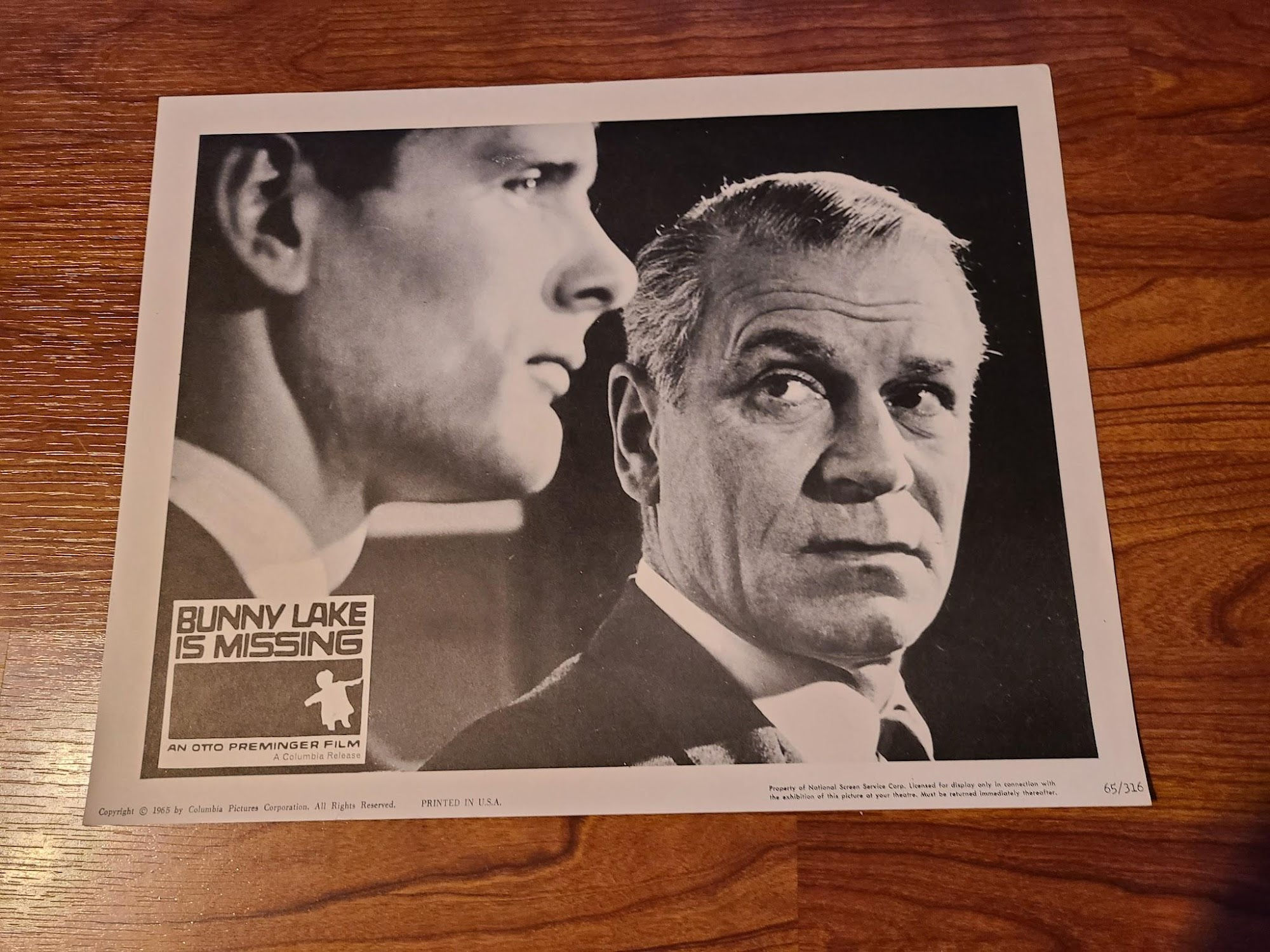 Bunny Lake Is Missing 1965 General Lobby Cards