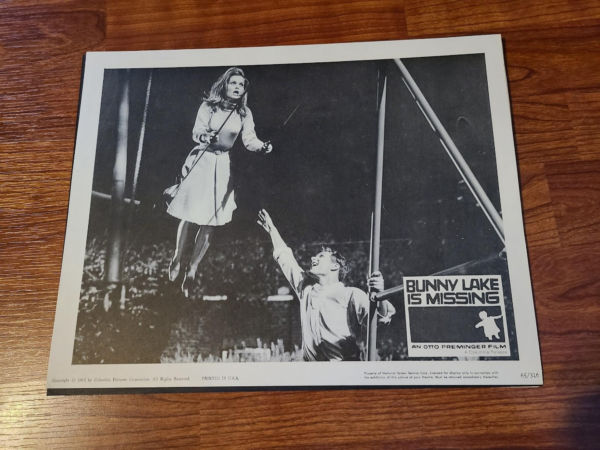 Bunny Lake Is Missing 1965 General Lobby Cards