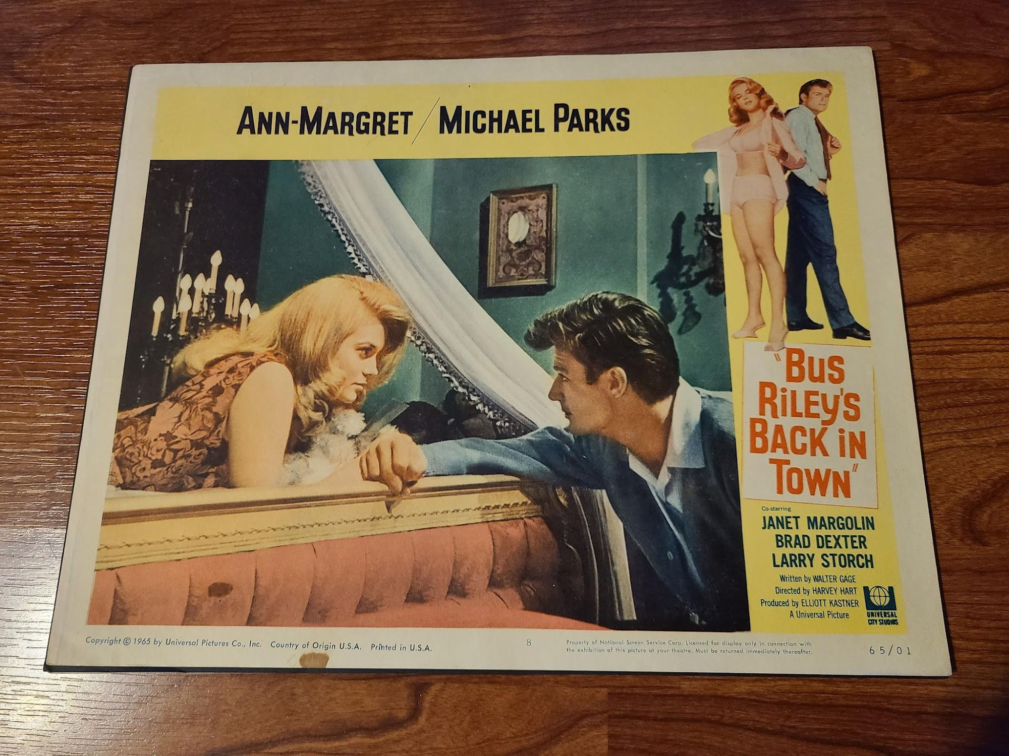 Bus Riley's Back In Town 1965 General Lobby Cards