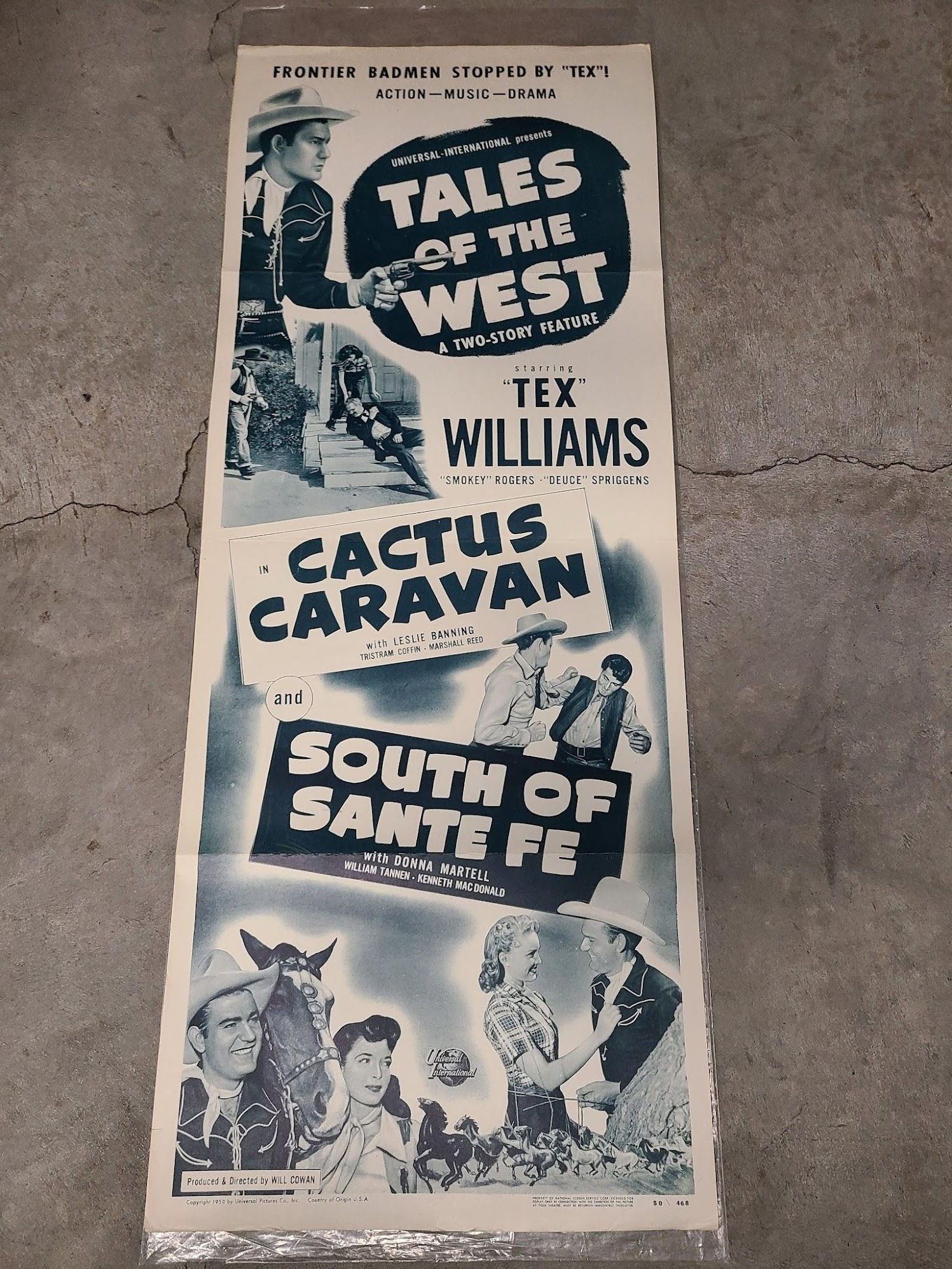Cactus Caravan/ South Of Santa Fe 1950 Inserts