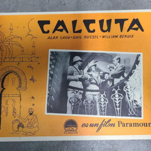 Calcutta 1947 Mexican Lobby Cards