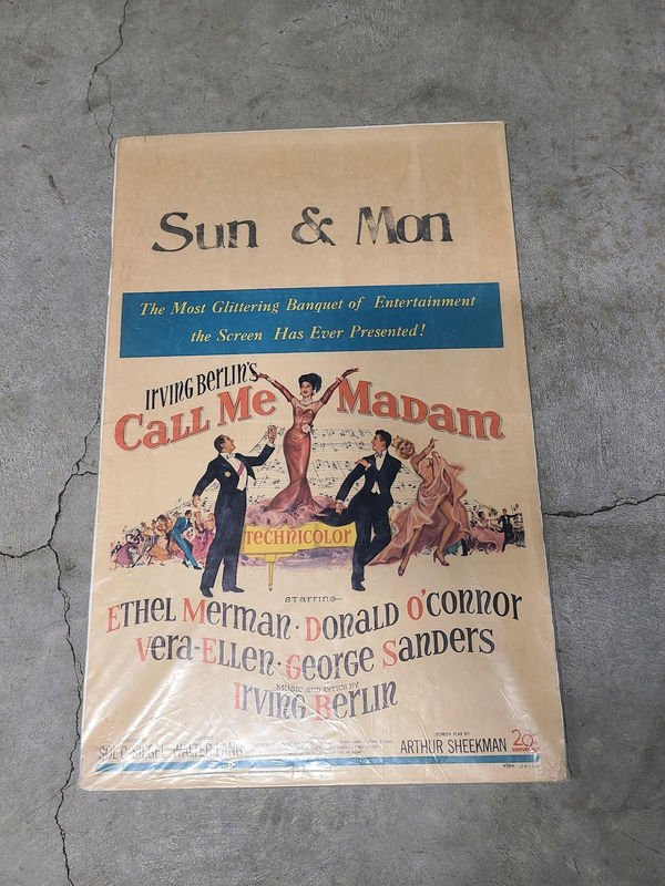 Call Me Madam 1953 Window Cards