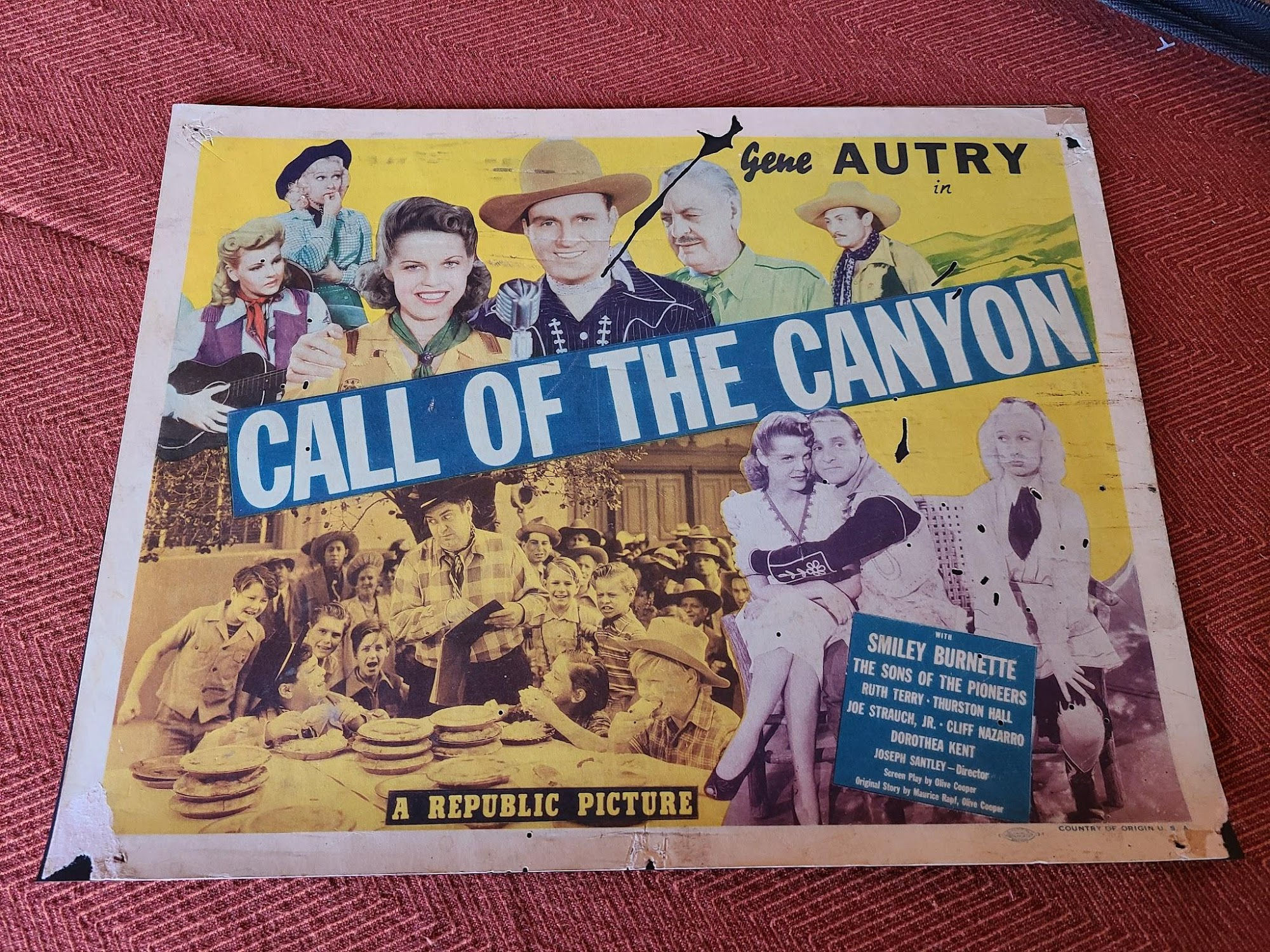 Call Of The Canyon 1942 Western Lobby Cards