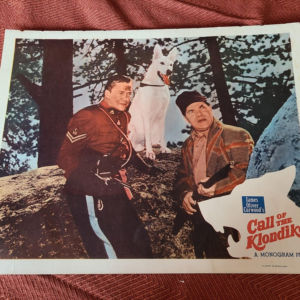 Call Of The Klondike 1950 Western Lobby Cards