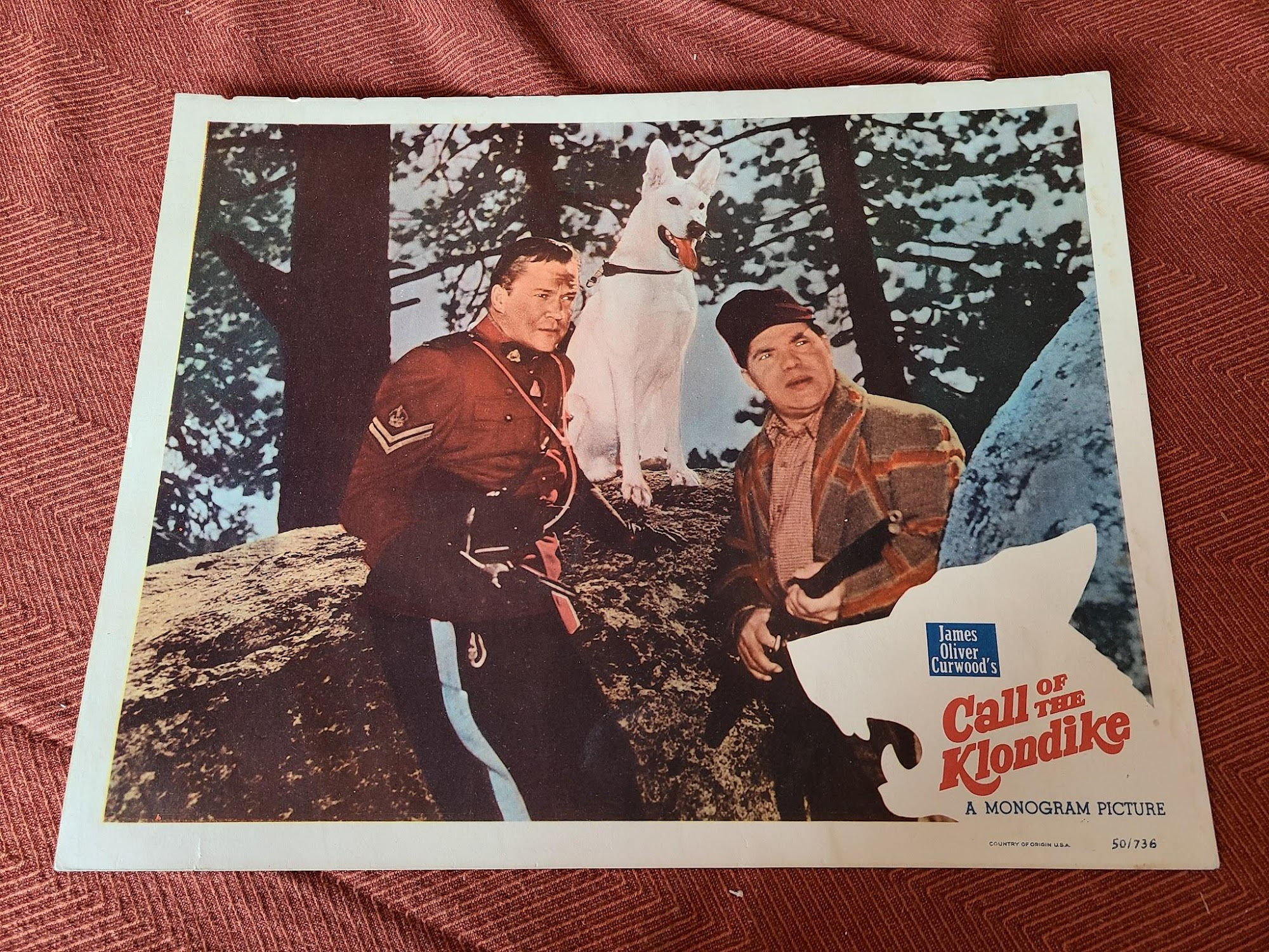 Call Of The Klondike 1950 Western Lobby Cards