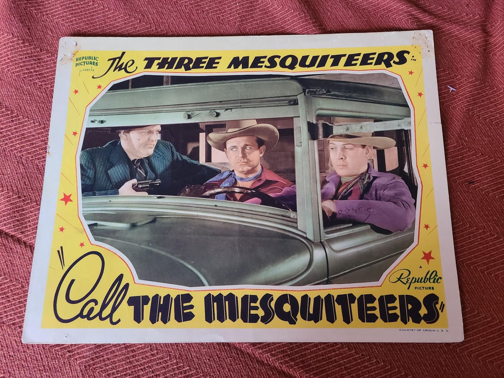 Call The Mesquiteers 1938 Western Lobby Cards
