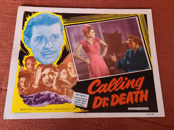 Calling Dr. Death 1943 Scifi/Horror