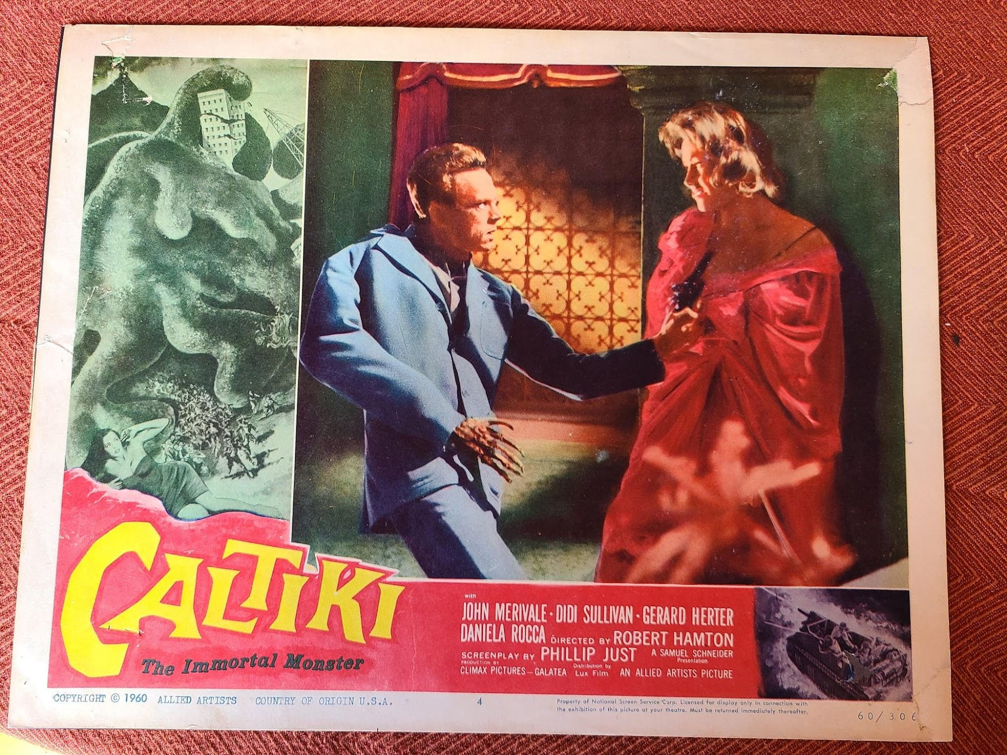 Caltiki - The Immortal Momster 1960 Scifi/Horror