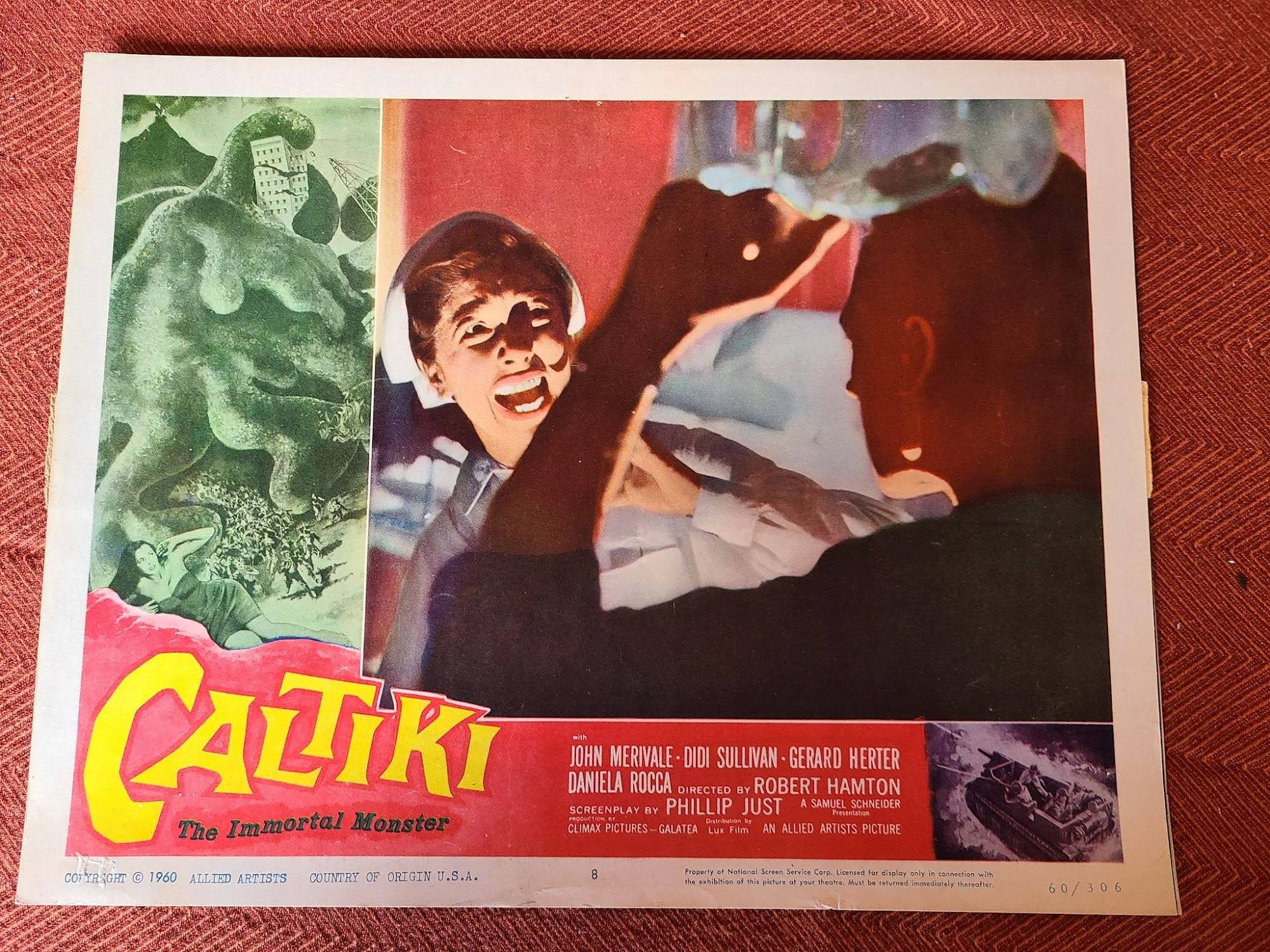 Caltiki - The Immortal Momster 1960 Scifi/Horror