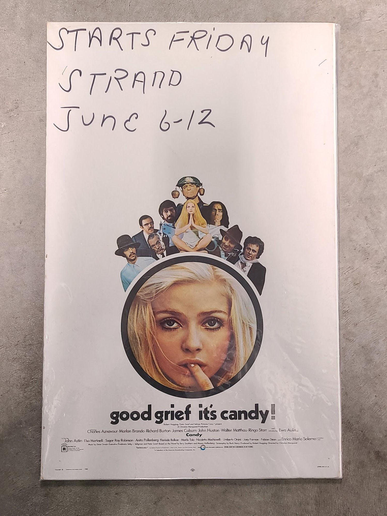 Candy 1968 Window Cards