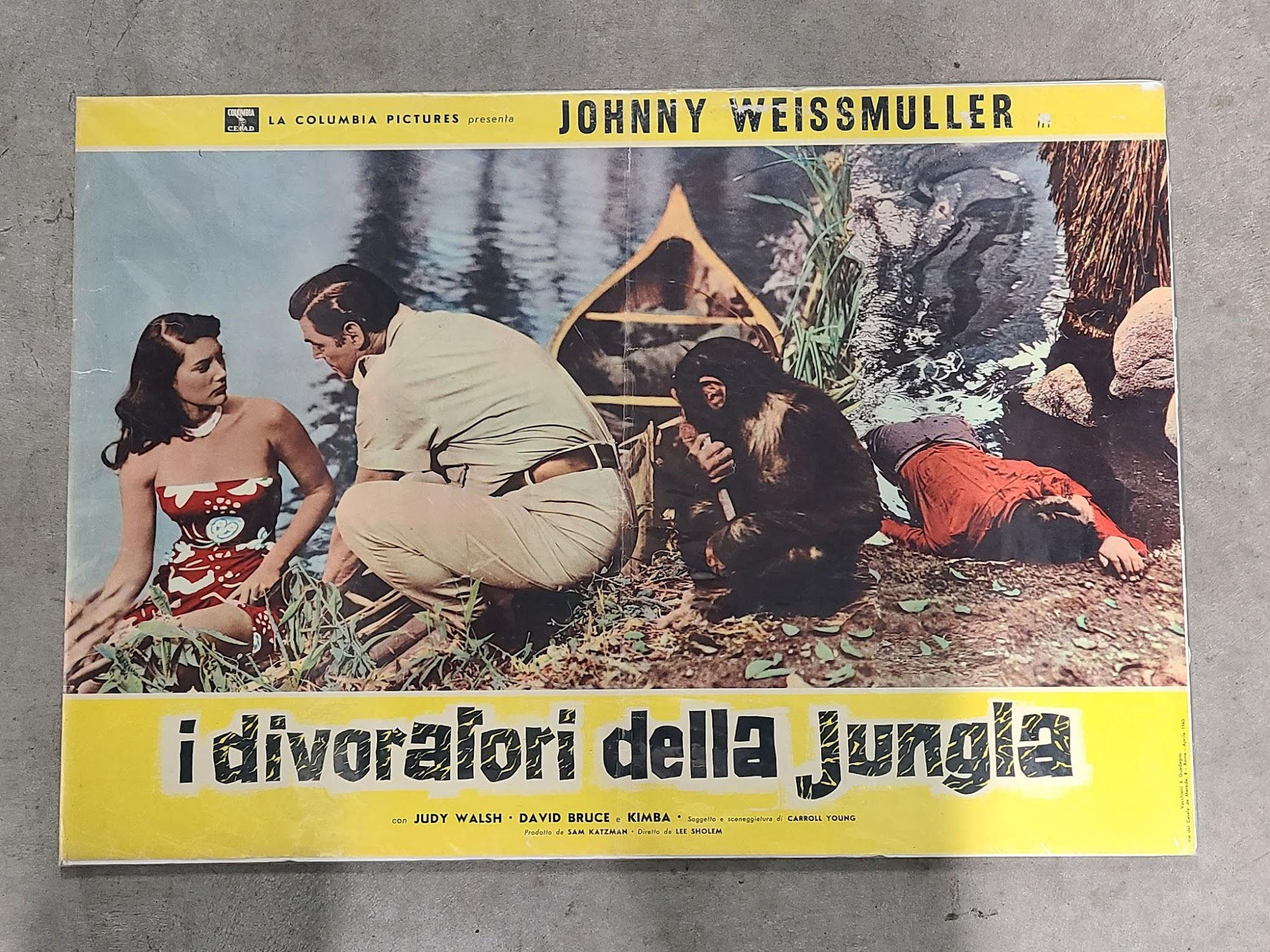 Cannibal Attack 1954 Fotobusta