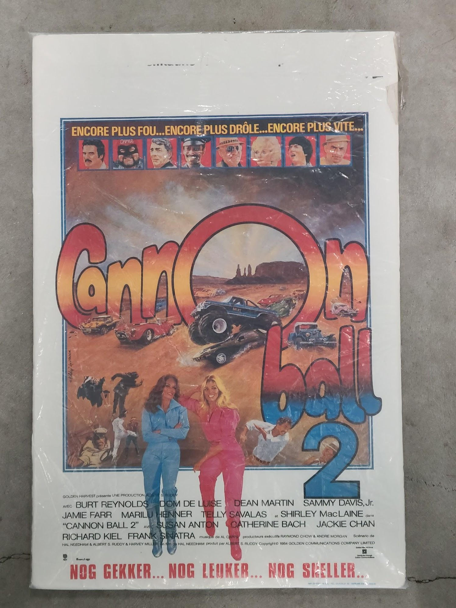 Cannonball Run 2 1984 Belgium