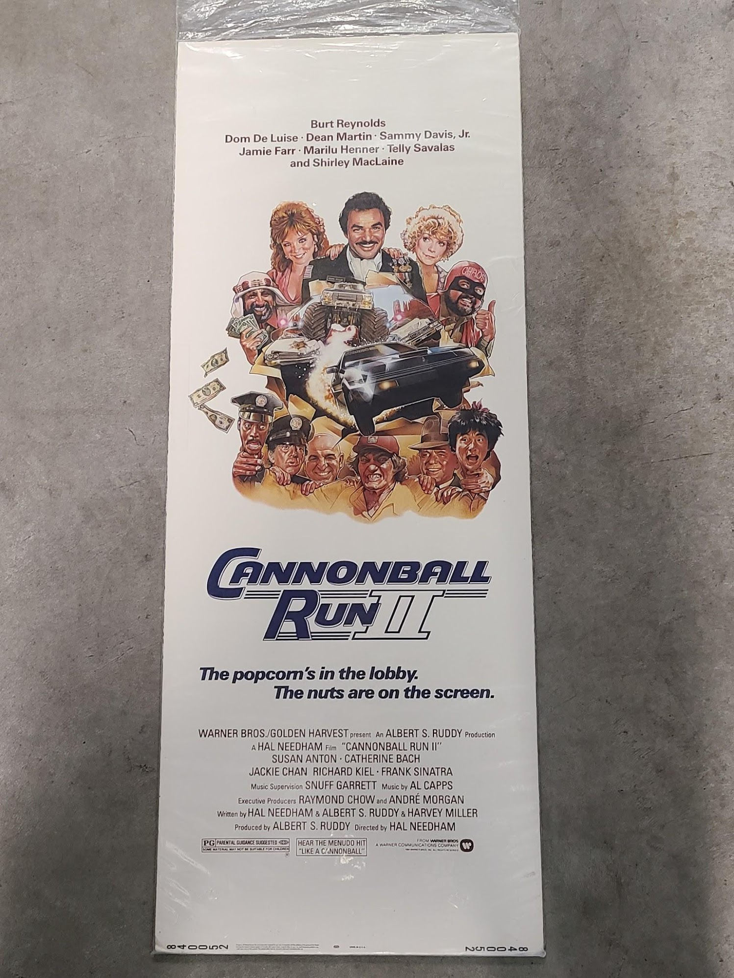 Cannonball Run 2 1984 Inserts