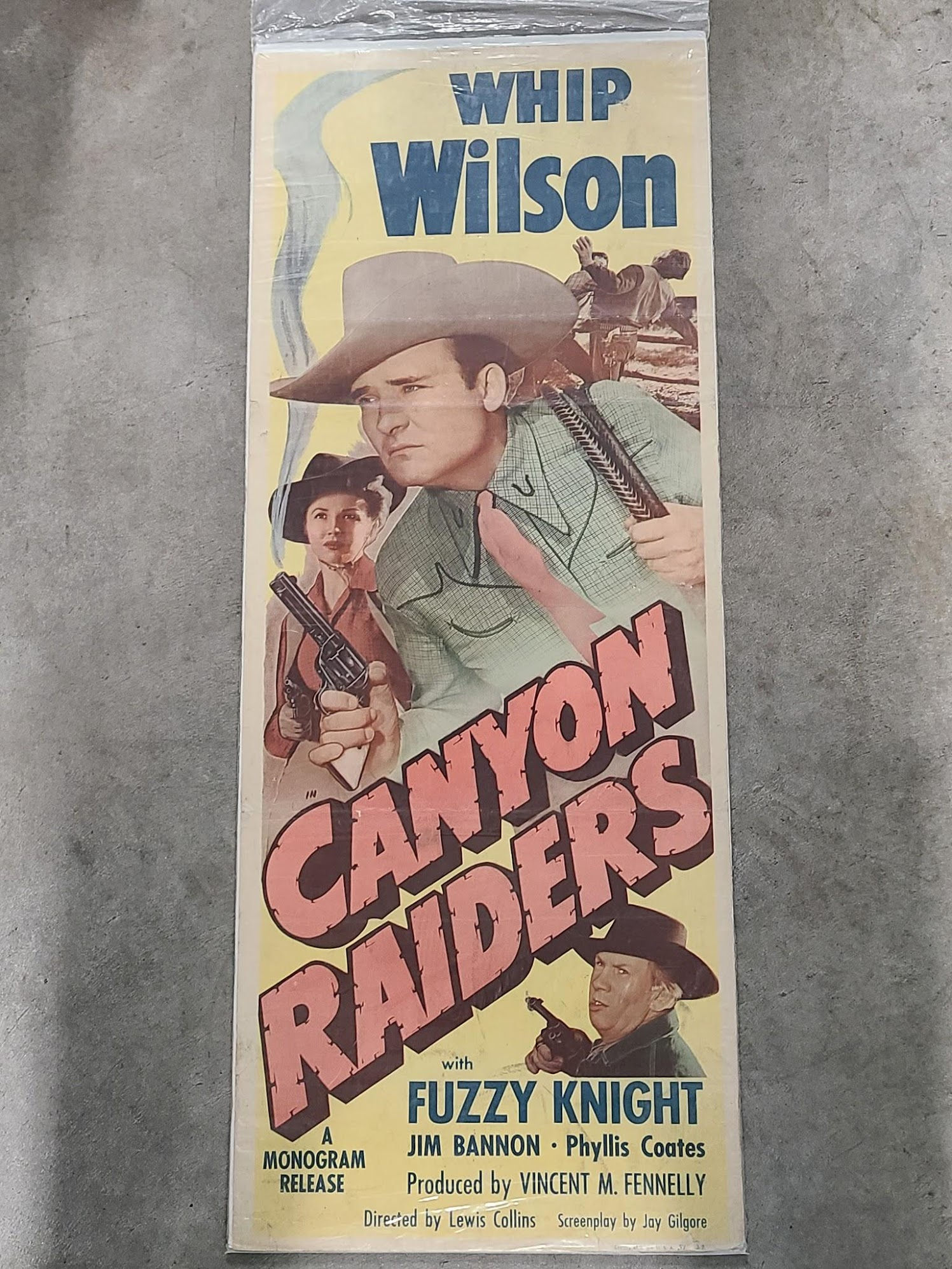Canyon Raiders 1951 Inserts