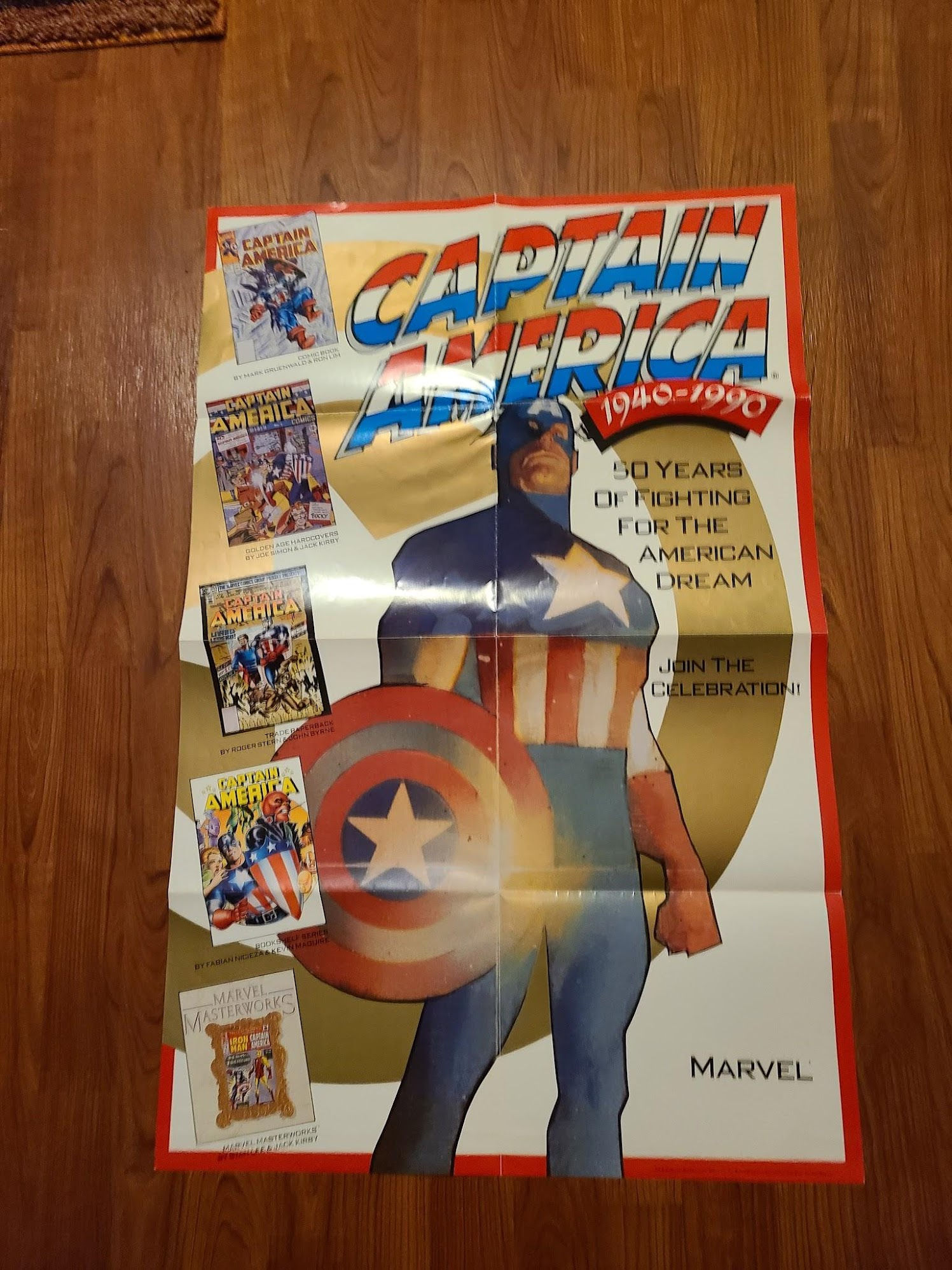 Captain America 1990 1 Sheets/US